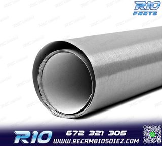 VINILO ADHESIVO ALUMINIO CEPILLADO