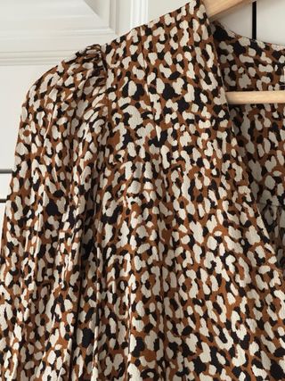 Vestido Mango Estampado Leopardo