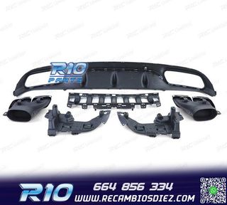 DIFUSOR MERCEDES CLASE C C205 COUPÉ 15-18 AMG PDC + COLAS E