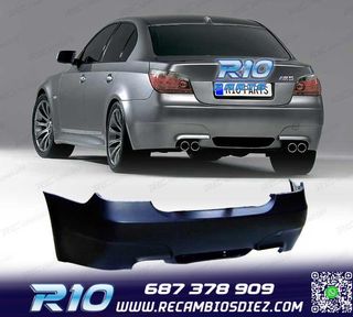 PARAGOLPES TRASERO BMW E60 03-10 LOOK M5