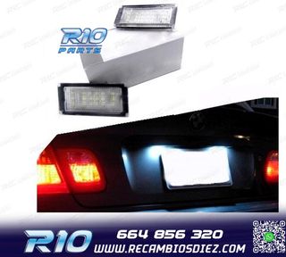 LUCES MATRÍCULA LED BMW E46 4 PUERTAS 98-05