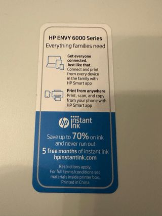 Impresora HP 600 Series como NUEVA