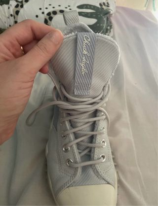 Converse Chuck Taylor Plataforma Gris