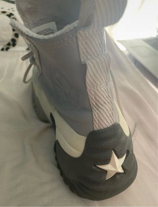 Converse Chuck Taylor Plataforma Gris