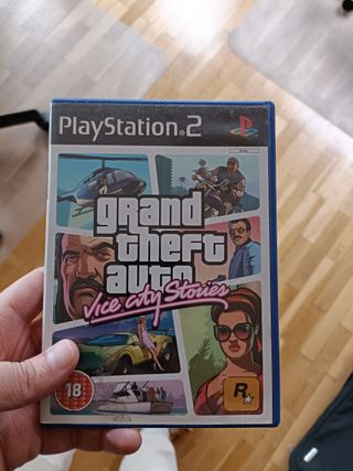 GTA Vice City Platinum PS2