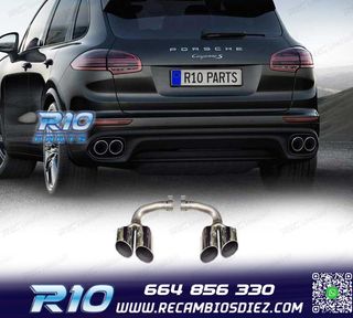 COLAS ESCAPE PORSCHE CAYENNE 17- LOOK S CROMO