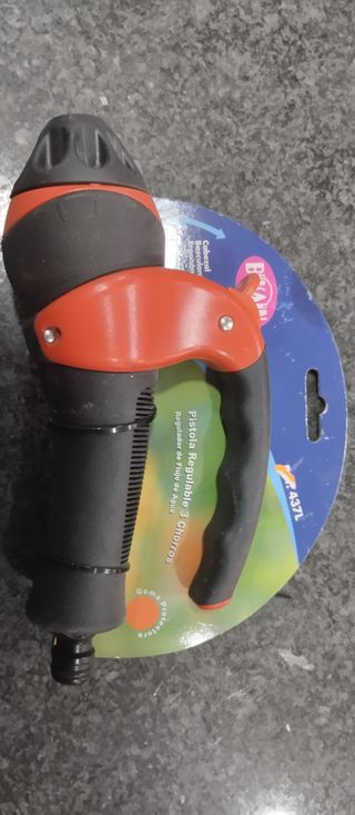 Pistola de agua regulable 3 chorros
