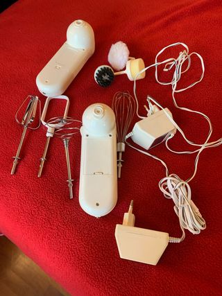 Sbattitore elettrico vintage e pulisci scarpe