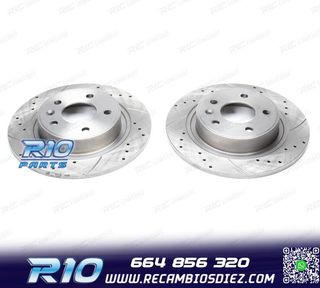 DISCOS DE FRENO PARA VOLKSWAGEN VW PERFORADOS RANURADOS