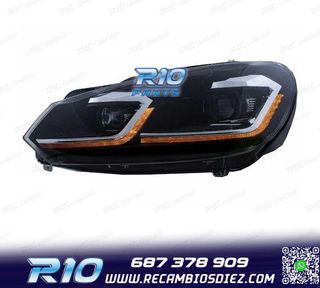 FAROS VOLKSWAGEN VW GOLF 6 08-13 LOOK SILVER GOLF 7 DINAMICO