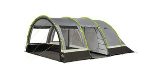 Tienda de campaña túnel gris y verde