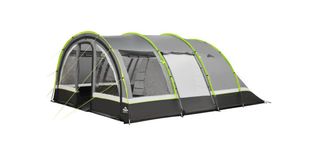 Tienda de campaña túnel gris y verde