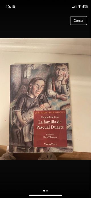 Libro La Familia de Pascual Duarte