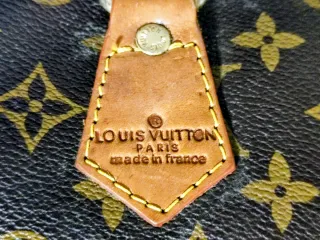 Borsa Louis Vuitton Speedy Marrone Beige