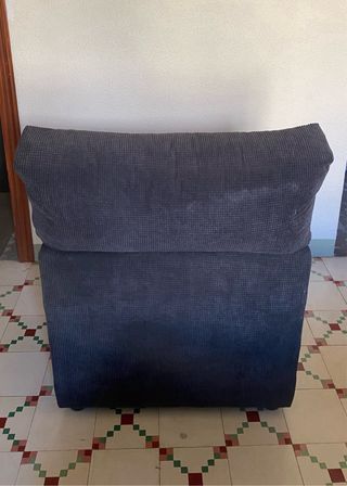 Butaca relax reclinable gris negro