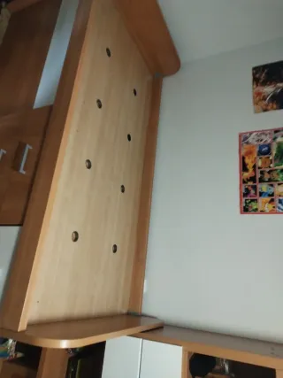 Cama con cajones y armario