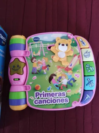 Libro VTech Primeras Canciones Bebé