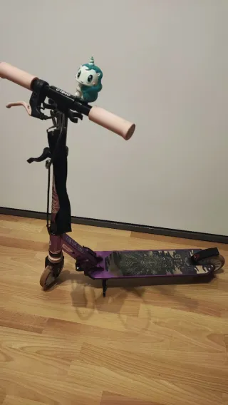 Patinete Decathlon Morado