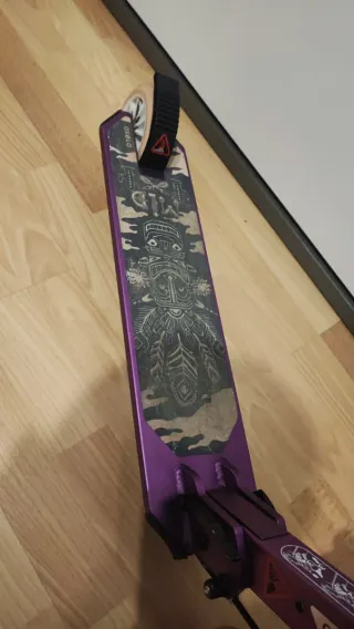 Patinete Decathlon Morado