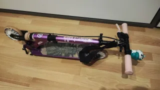 Patinete Decathlon Morado