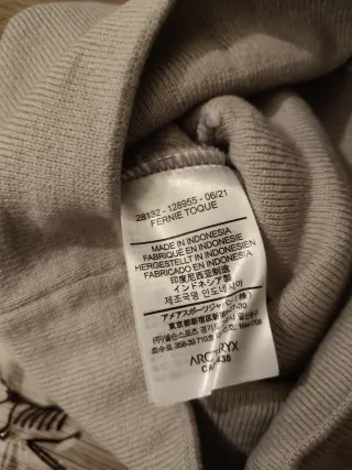 Cappellino Arc'teryx Grigio