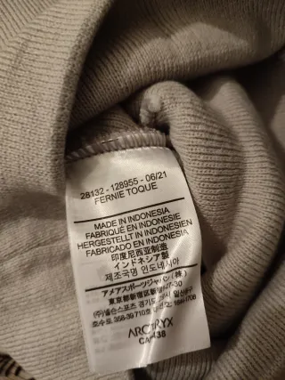 Cappellino Arc'teryx Grigio