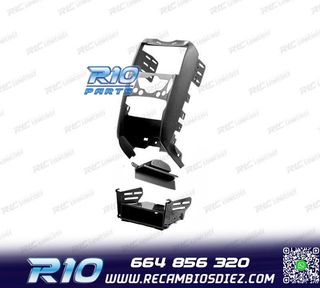 MARCO NEGRO RADIO 1-DIN Y 2-DIN PARA MINI HATCH II CABRIO II