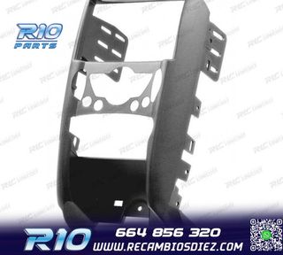 MARCO NEGRO RADIO 1-DIN Y 2-DIN PARA MINI HATCH II CABRIO II
