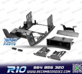 MARCO NEGRO RADIO 1-DIN Y 2-DIN PARA MINI HATCH II CABRIO II