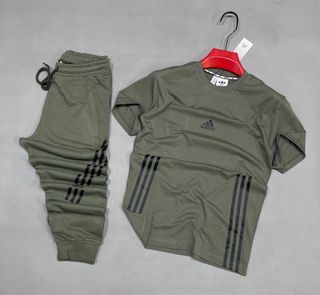Conjunto Adidas Verde Hombre