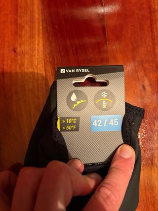 Punteras Ciclismo Van Rysel Negras