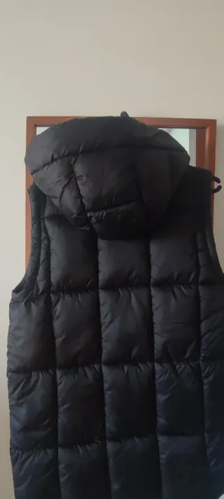 Chaleco NIÑA acolchado Zara negro