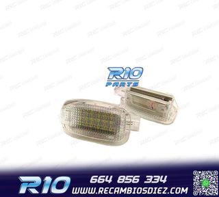 PLAFONES LED DE PIES Y PUERTAS PARA MERCEDES