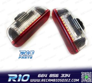 PLAFONES LED PUERTAS DELANTERAS VOLKSWAGEN VW GOLF PASSAT JE