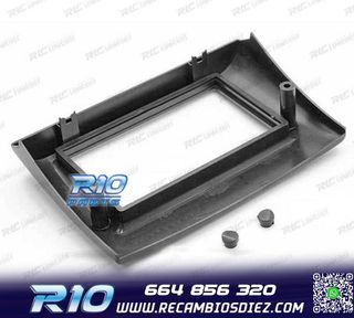 MARCO NEGRO PARA RADIO 2-DIN PARA FIAT STILO
