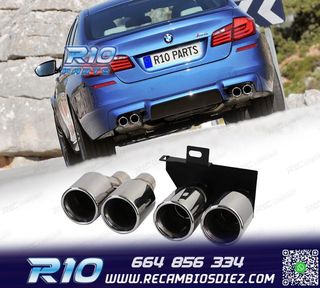 COLAS ESCAPE BMW F10 F11 F12 F13 10- INOX CROMADO