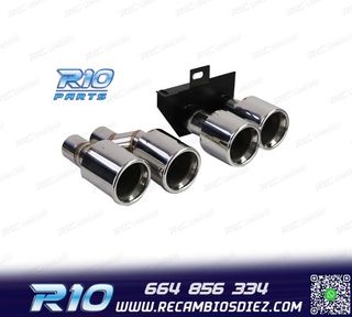 COLAS ESCAPE BMW F10 F11 F12 F13 10- INOX CROMADO