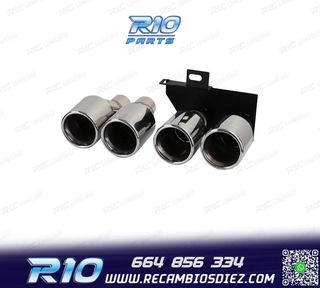 COLAS ESCAPE BMW F10 F11 F12 F13 10- INOX CROMADO