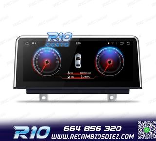 RADIO GPS ANDROID 14 BMW SERIE 3 SERIE 4 10,25"