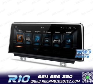 RADIO GPS ANDROID 14 BMW SERIE 3 SERIE 4 10,25"