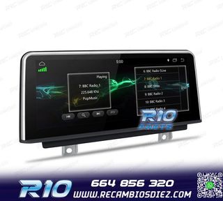 RADIO GPS ANDROID 14 BMW SERIE 3 SERIE 4 10,25"