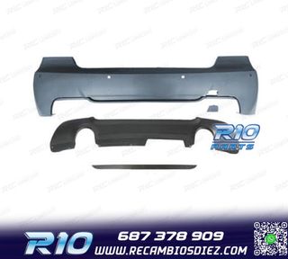 PARAGOLPES TRASERO BMW E92 E93 LOOK M PDC