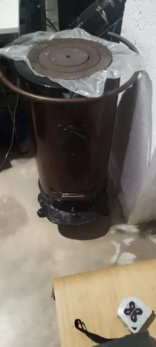 Estufa de leña, precio negociable