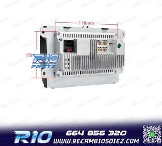 RADIO GPS ANDROID 14 PARA VOLKSWAGEN VW SEAT SKODA LCD TACTI