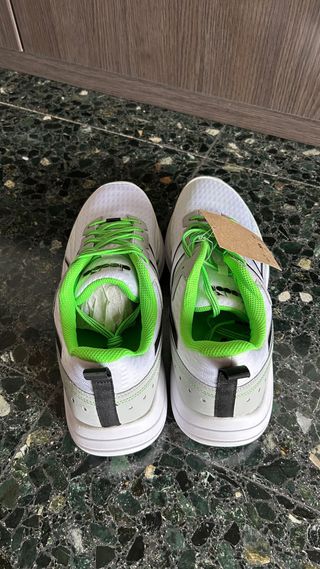 Zapatillas Diadora Running Blancas y Verdes