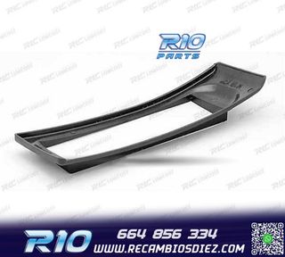 MARCO NEGRO RADIO 1-DIN PARA RENAULT MEGANE I SCENIC 96-03