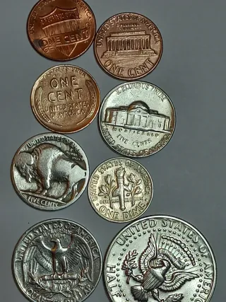 Lotto Monete Americane 8