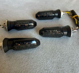 Intermitentes LED ahumados moto homologados NUEVO