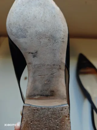 Bailarinas Jimmy Choo Negras Talla 40