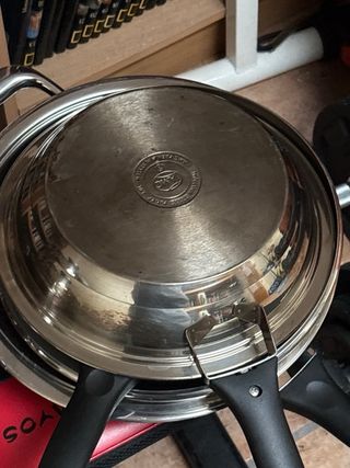 Sartén AMC 24 cm con termómetro